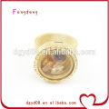 Hot sell gold ring design for women manufacturer